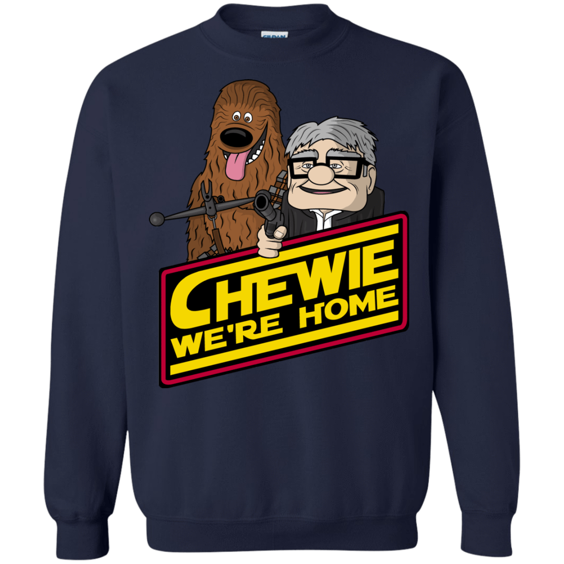 Sweatshirts Navy / S We're home Crewneck Sweatshirt