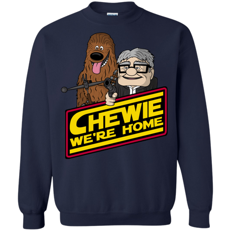 Sweatshirts Navy / S We're home Crewneck Sweatshirt