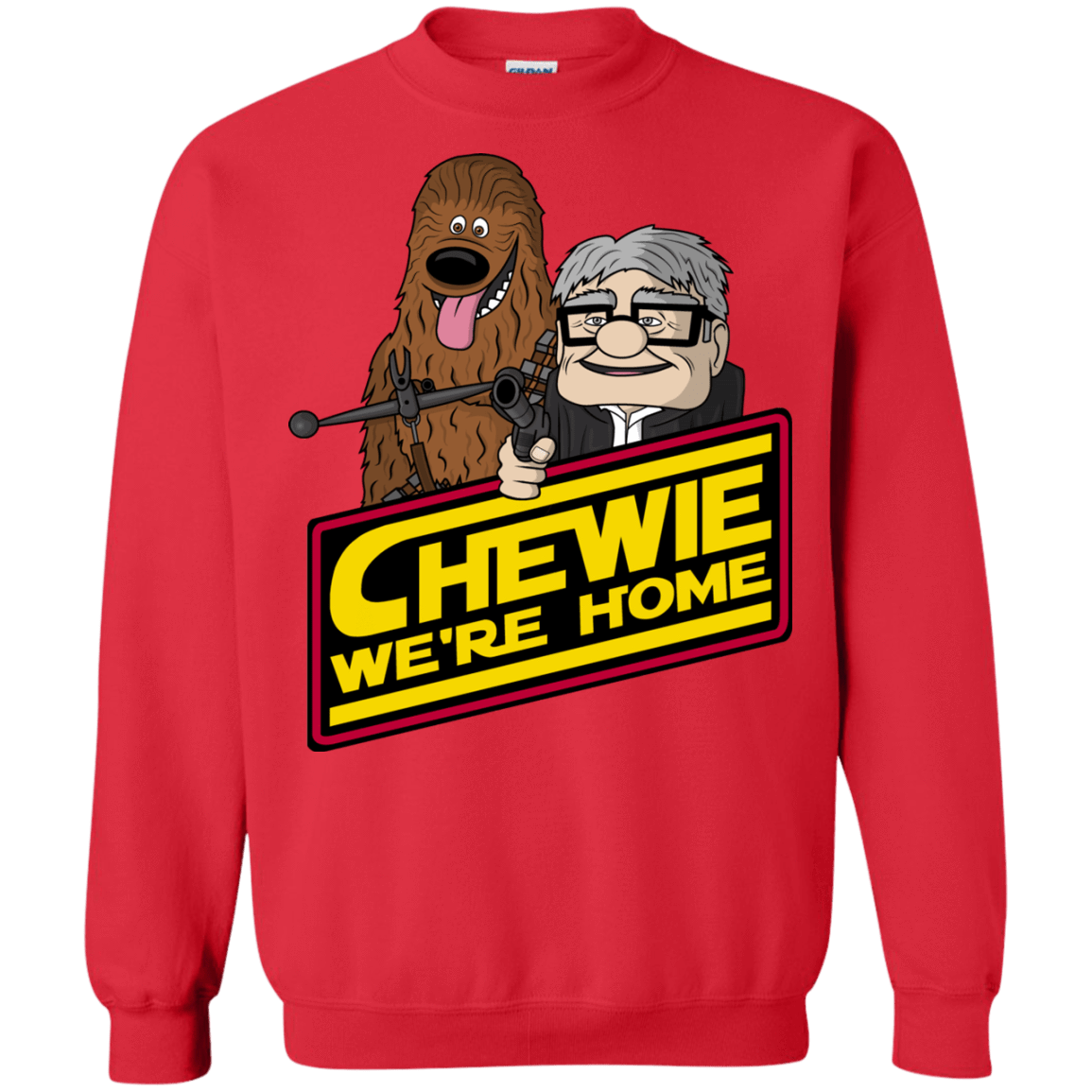 Sweatshirts Red / S We're home Crewneck Sweatshirt