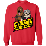 Sweatshirts Red / S We're home Crewneck Sweatshirt