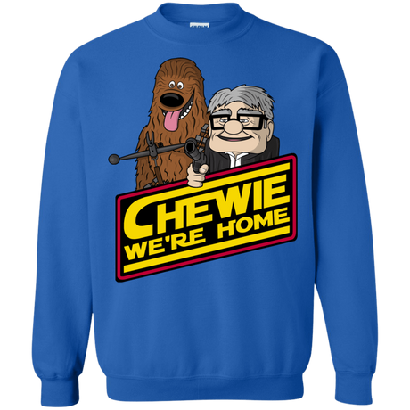 Sweatshirts Royal / S We're home Crewneck Sweatshirt