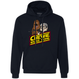 Sweatshirts Navy / S We're home Premium Fleece Hoodie