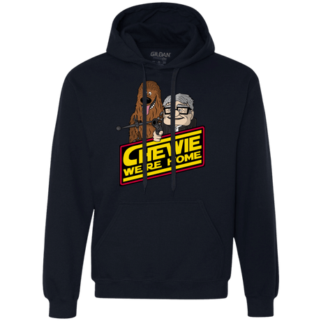 Sweatshirts Navy / S We're home Premium Fleece Hoodie