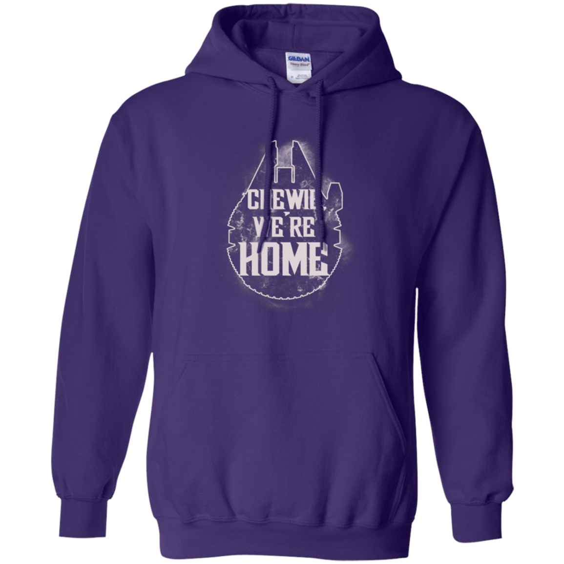 Sweatshirts Purple / Small We're Home Pullover Hoodie