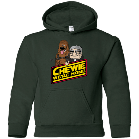 Sweatshirts Forest Green / YS We're home Youth Hoodie