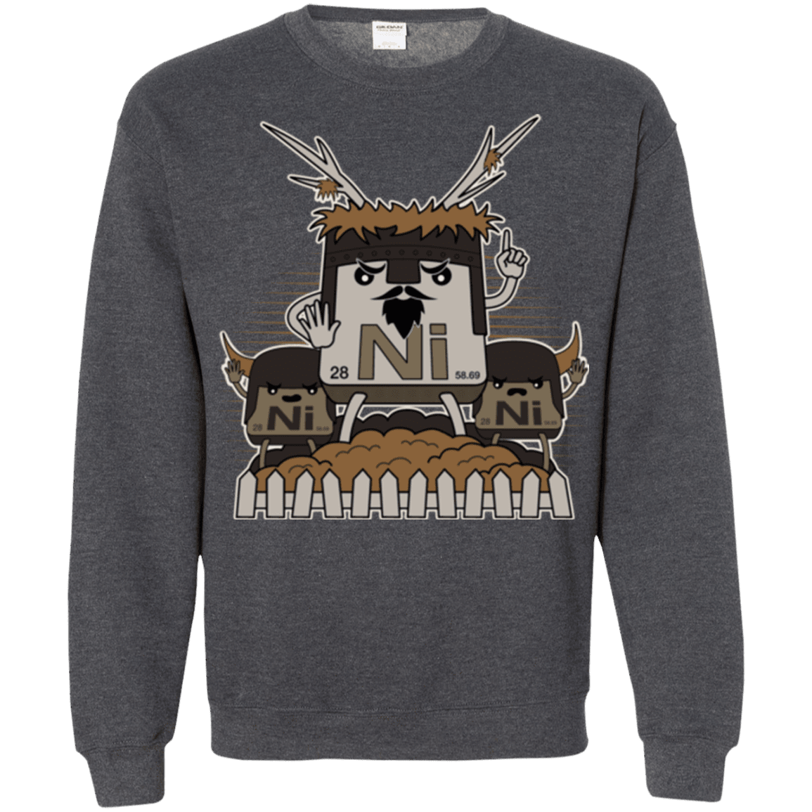 Sweatshirts Dark Heather / Small We want chemistry Crewneck Sweatshirt