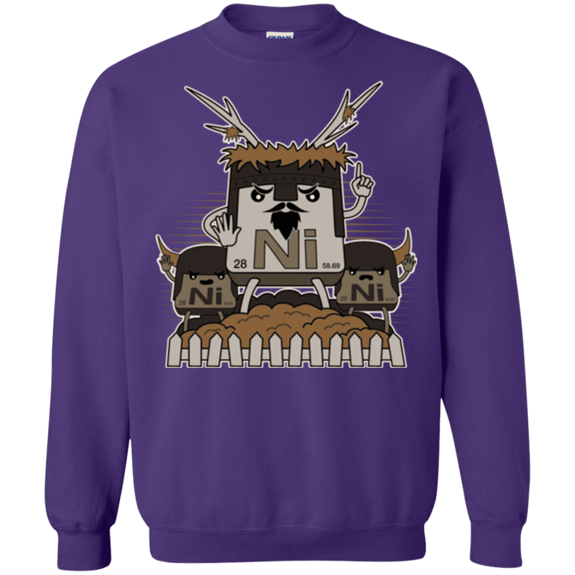 Sweatshirts Purple / Small We want chemistry Crewneck Sweatshirt