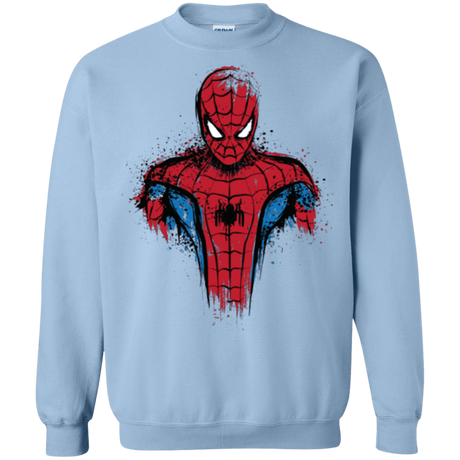 Sweatshirts Light Blue / Small Web warrior Crewneck Sweatshirt