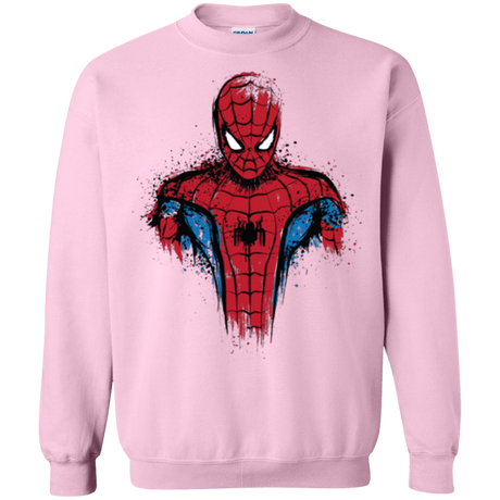 Sweatshirts Light Pink / Small Web warrior Crewneck Sweatshirt