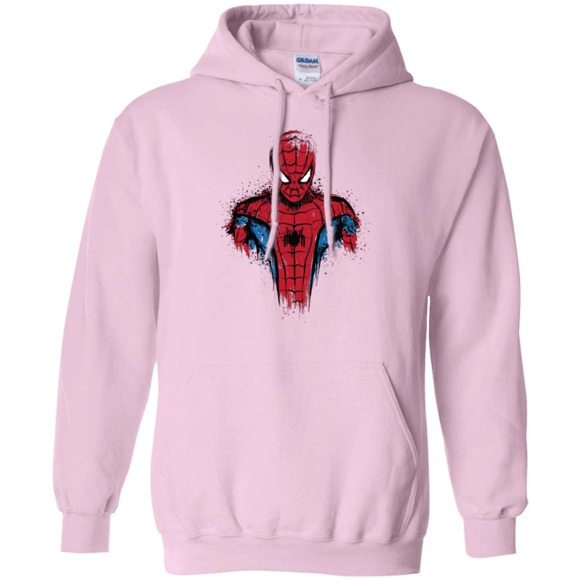 Sweatshirts Light Pink / Small Web warrior Pullover Hoodie