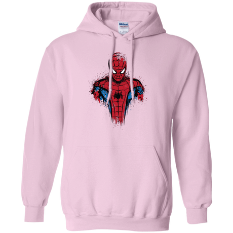 Sweatshirts Light Pink / Small Web warrior Pullover Hoodie