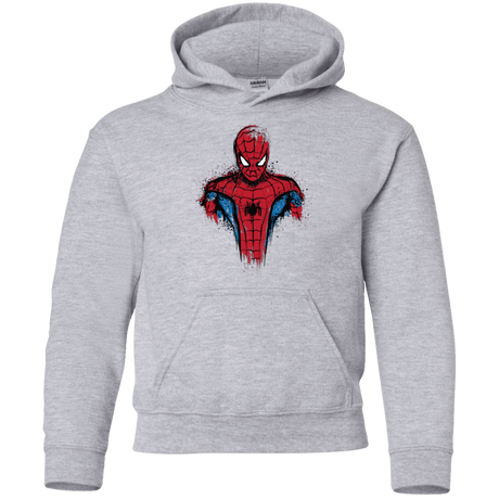Sweatshirts Sport Grey / YS Web warrior Youth Hoodie