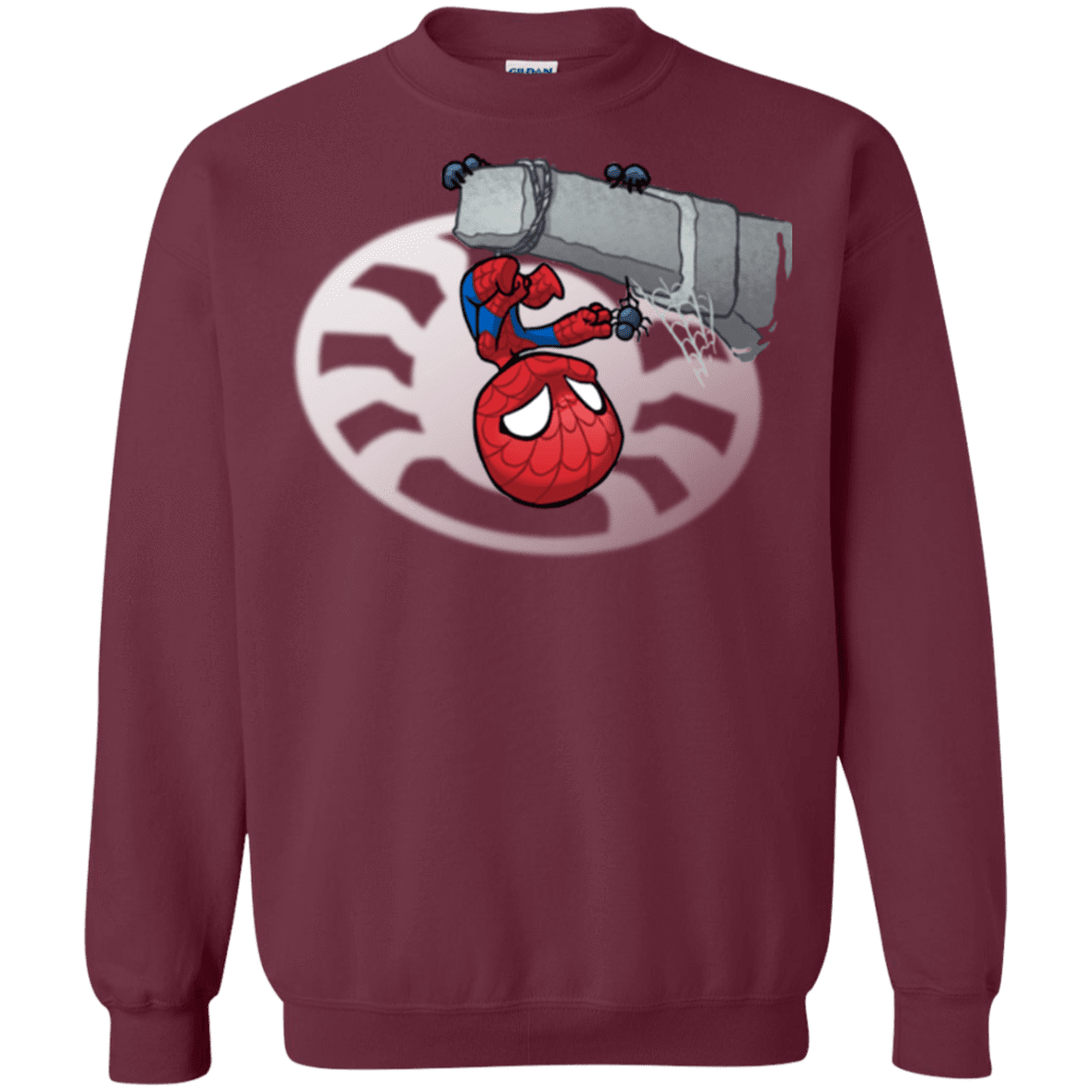 Sweatshirts Maroon / Small Webby Friends Crewneck Sweatshirt