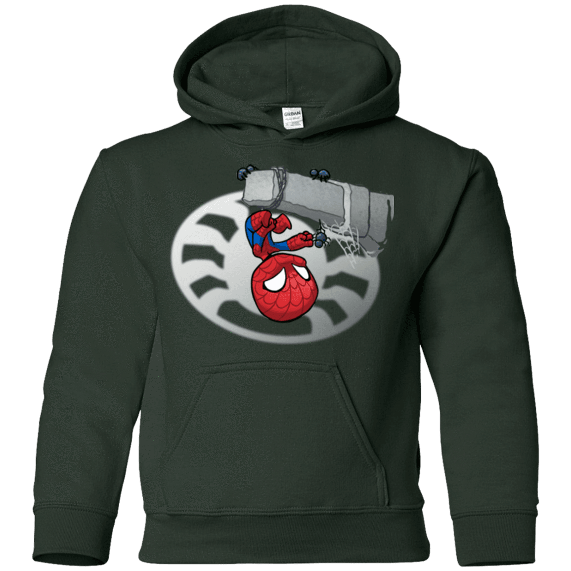 Sweatshirts Forest Green / YS Webby Friends Youth Hoodie