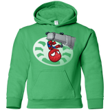 Sweatshirts Irish Green / YS Webby Friends Youth Hoodie