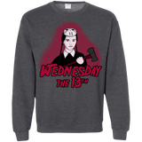 Sweatshirts Dark Heather / S Wednesday The 13th Crewneck Sweatshirt