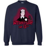 Sweatshirts Navy / S Wednesday The 13th Crewneck Sweatshirt