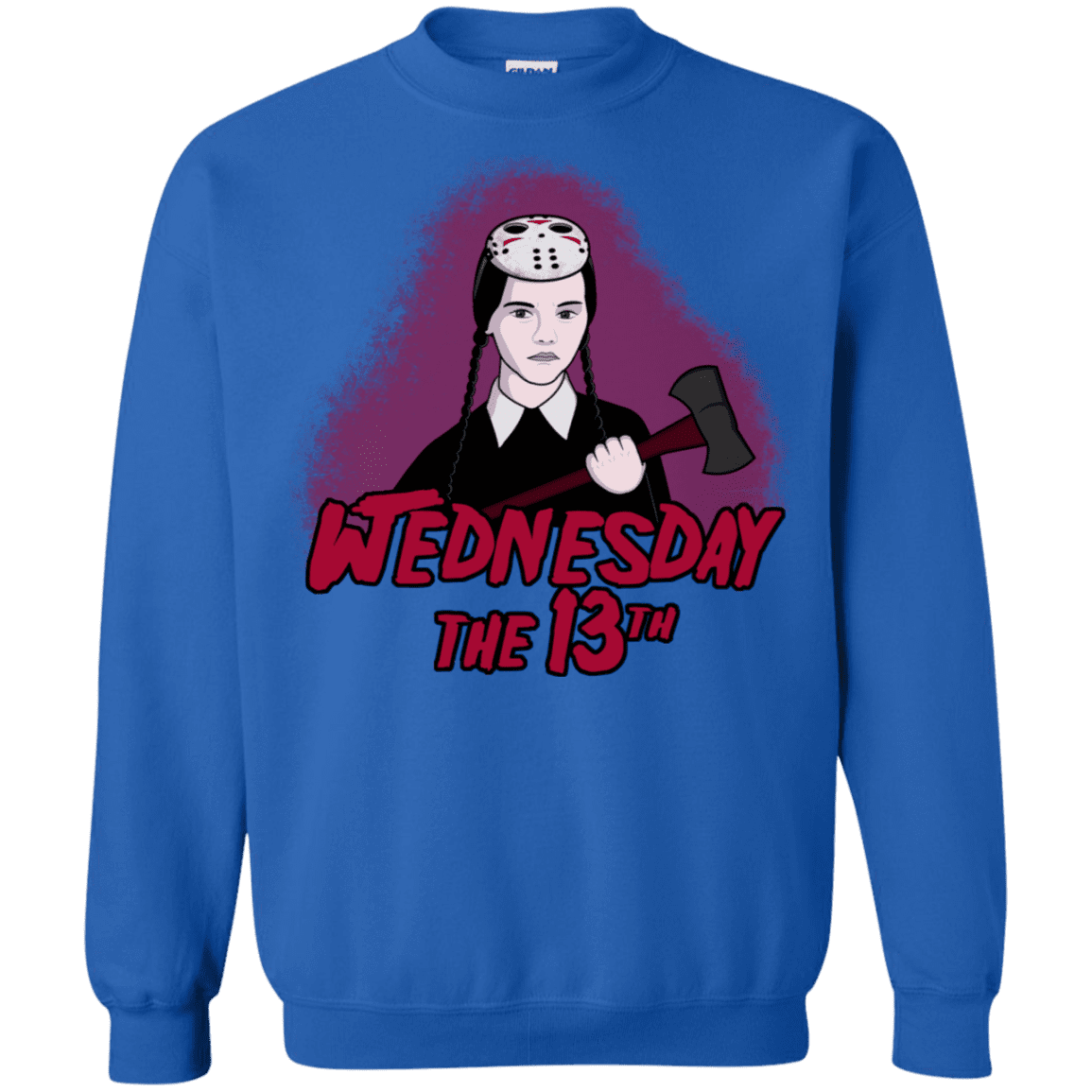 Sweatshirts Royal / S Wednesday The 13th Crewneck Sweatshirt