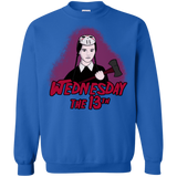 Sweatshirts Royal / S Wednesday The 13th Crewneck Sweatshirt