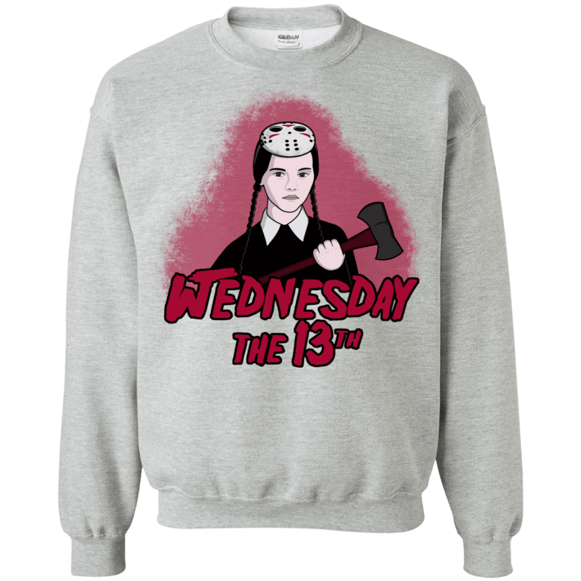 Sweatshirts Sport Grey / S Wednesday The 13th Crewneck Sweatshirt