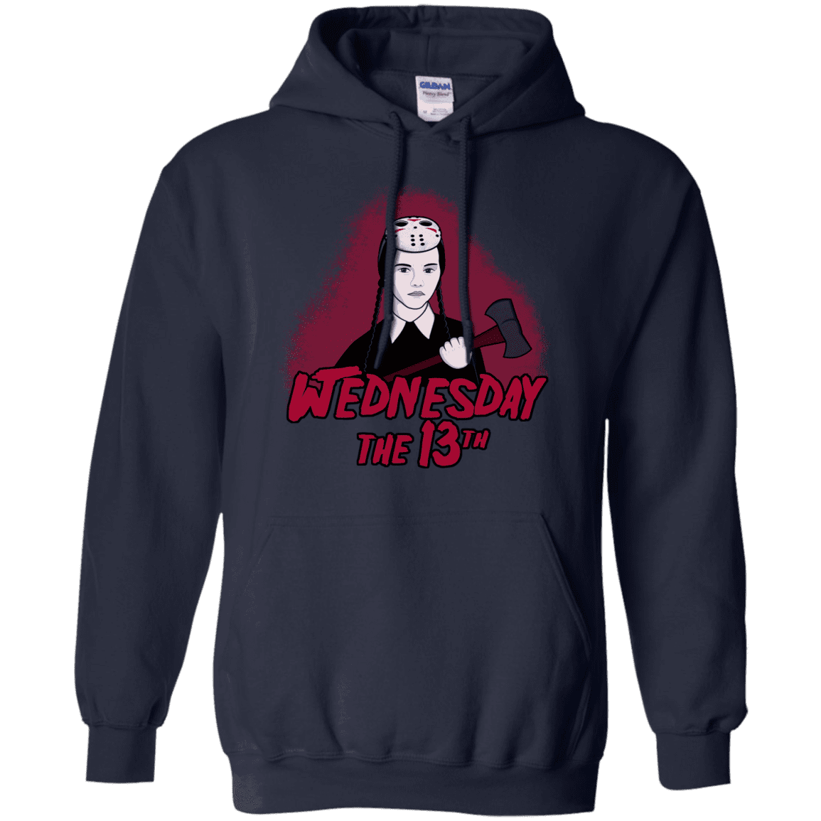 Sweatshirts Navy / S Wednesday The 13th Pullover Hoodie