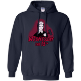 Sweatshirts Navy / S Wednesday The 13th Pullover Hoodie