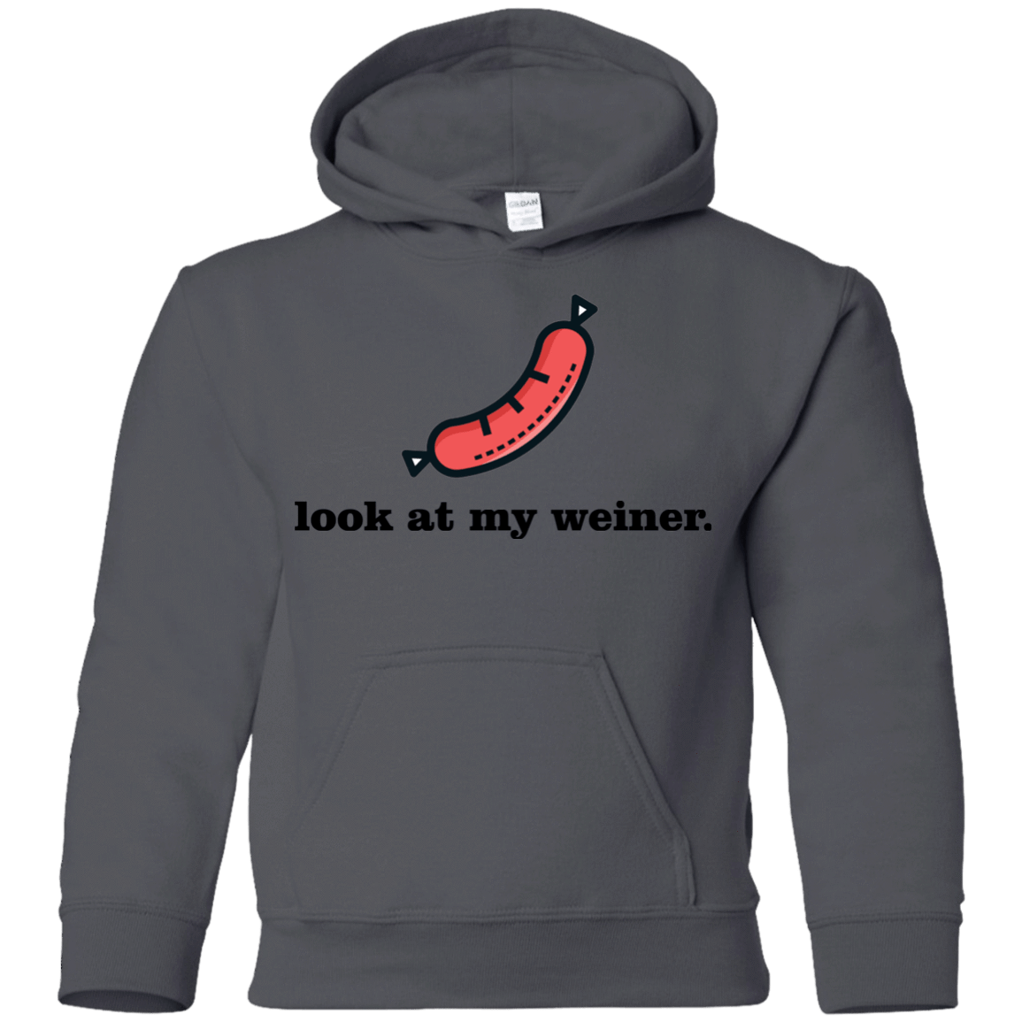 Sweatshirts Charcoal / YS Weiner Youth Hoodie