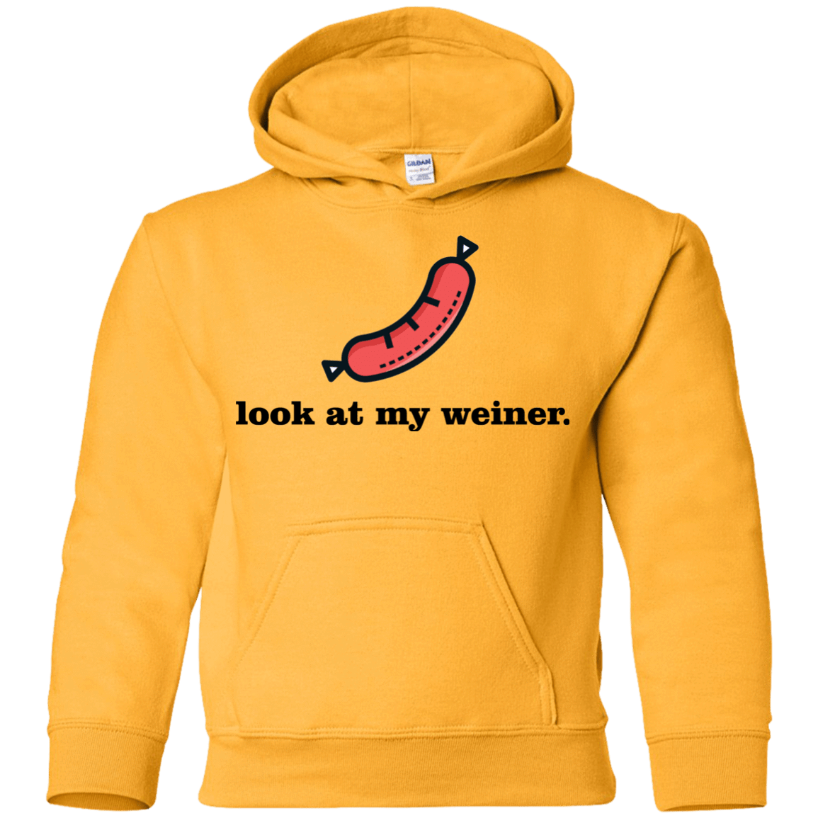 Sweatshirts Gold / YS Weiner Youth Hoodie