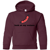 Sweatshirts Maroon / YS Weiner Youth Hoodie