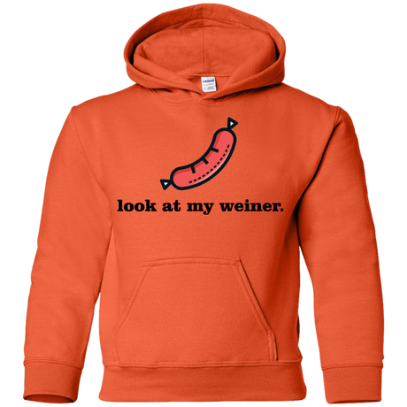 Sweatshirts Orange / YS Weiner Youth Hoodie