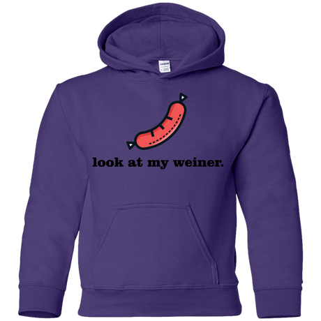 Sweatshirts Purple / YS Weiner Youth Hoodie