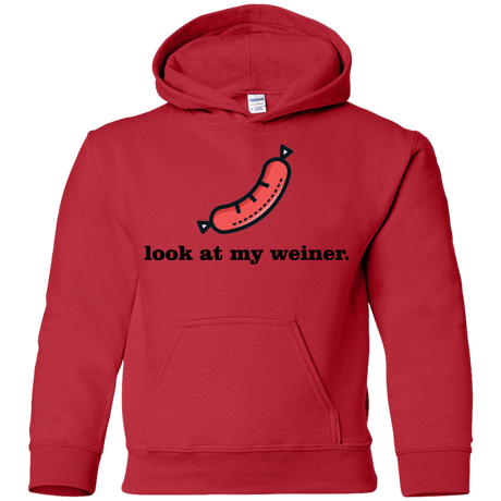Sweatshirts Red / YS Weiner Youth Hoodie