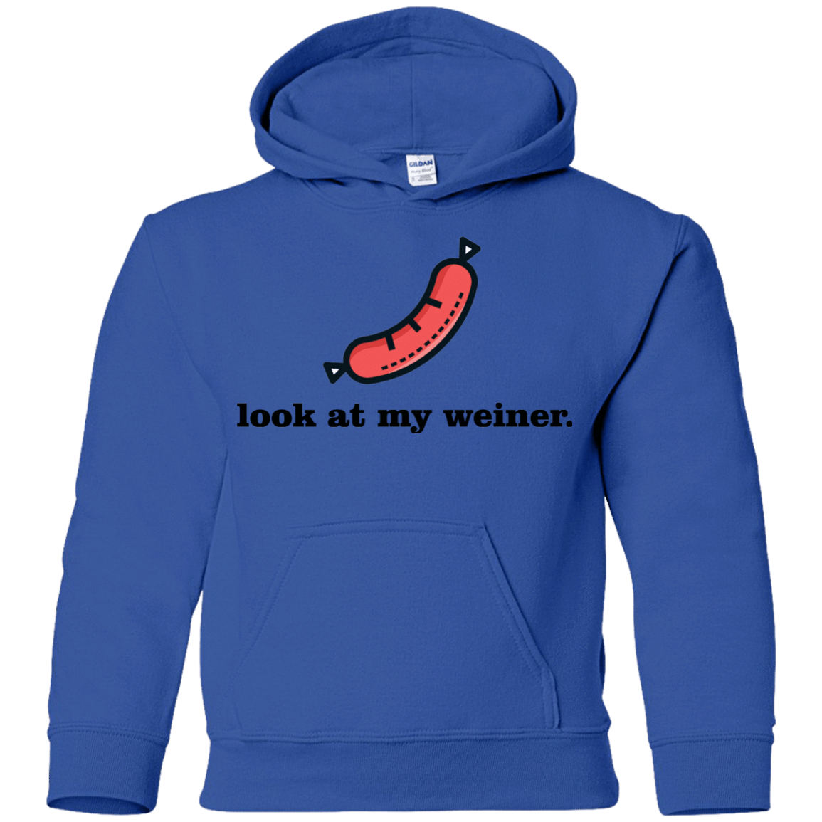 Sweatshirts Royal / YS Weiner Youth Hoodie