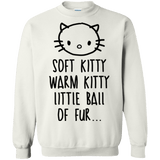 Sweatshirts White / Small Weird Kitty Crewneck Sweatshirt