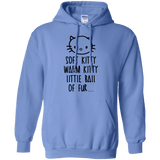 Sweatshirts Carolina Blue / Small Weird Kitty Pullover Hoodie