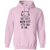 Sweatshirts Light Pink / Small Weird Kitty Pullover Hoodie