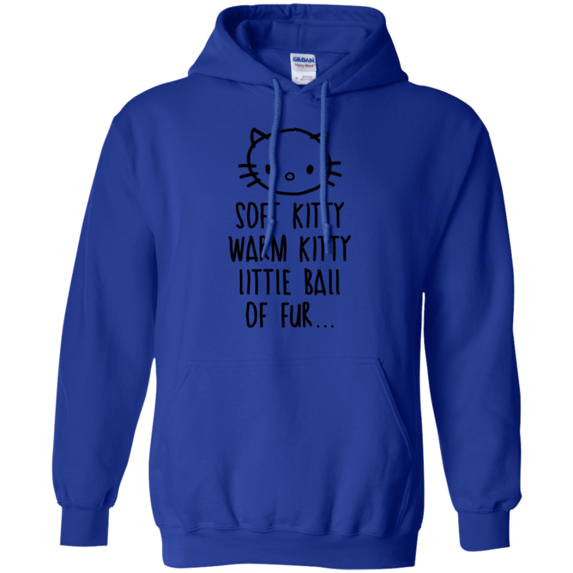 Sweatshirts Royal / Small Weird Kitty Pullover Hoodie