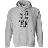 Sweatshirts Sport Grey / Small Weird Kitty Pullover Hoodie