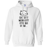 Sweatshirts White / Small Weird Kitty Pullover Hoodie