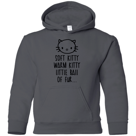 Sweatshirts Charcoal / YS Weird Kitty Youth Hoodie