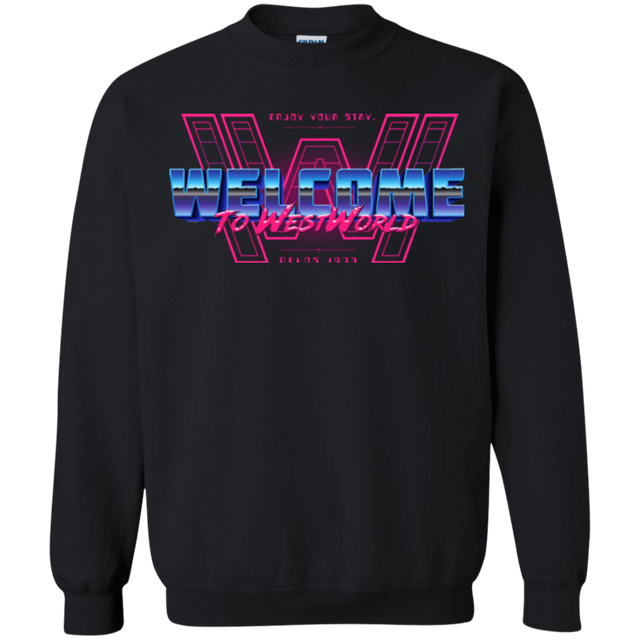 Sweatshirts Black / Small Welcome Crewneck Sweatshirt