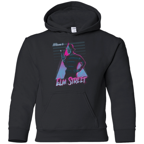 Sweatshirts Black / YS Welcome to Elm Street Youth Hoodie