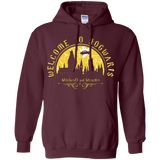 Sweatshirts Maroon / Small Welcome to Hogwarts Pullover Hoodie