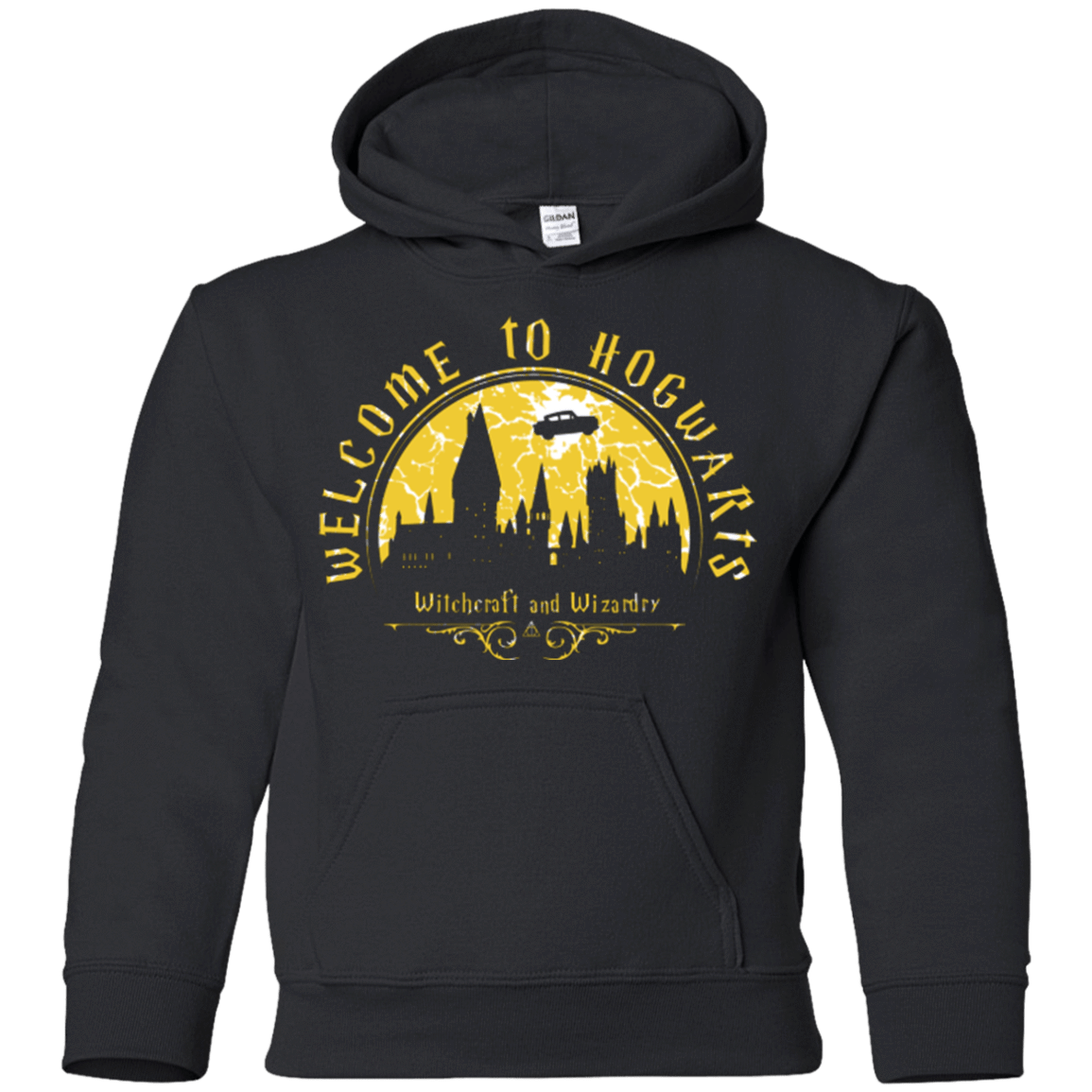 Sweatshirts Black / YS Welcome to Hogwarts Youth Hoodie