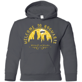 Sweatshirts Charcoal / YS Welcome to Hogwarts Youth Hoodie