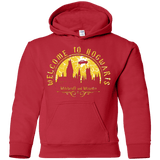 Sweatshirts Red / YS Welcome to Hogwarts Youth Hoodie