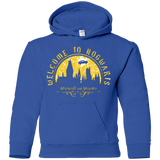 Sweatshirts Royal / YS Welcome to Hogwarts Youth Hoodie