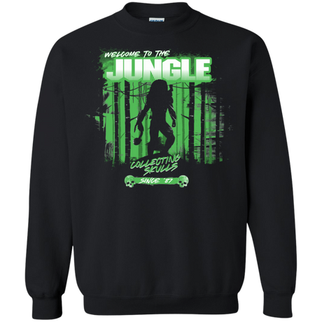 Sweatshirts Black / S Welcome to Jungle Crewneck Sweatshirt