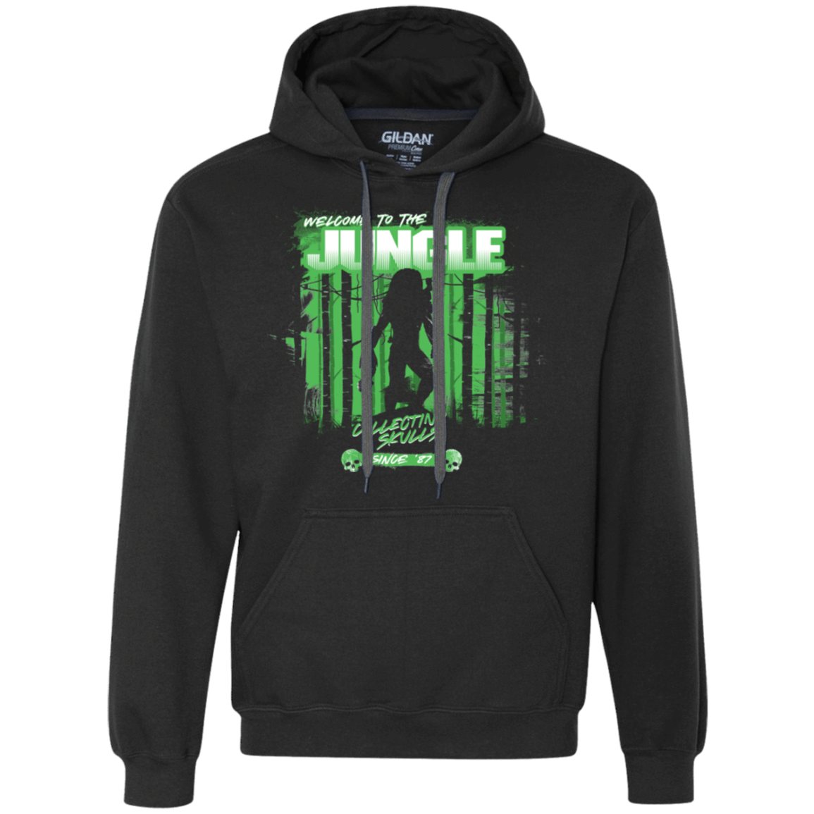 Sweatshirts Black / S Welcome to Jungle Premium Fleece Hoodie