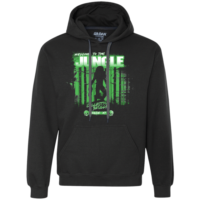 Sweatshirts Black / S Welcome to Jungle Premium Fleece Hoodie